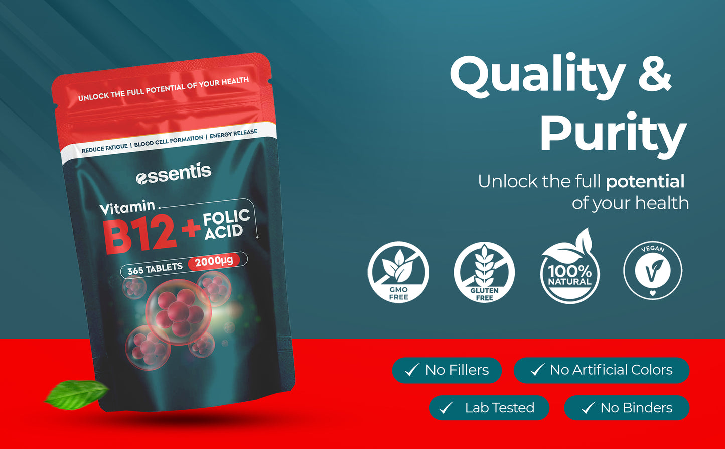 Vitamin B12 + Folic Acid
